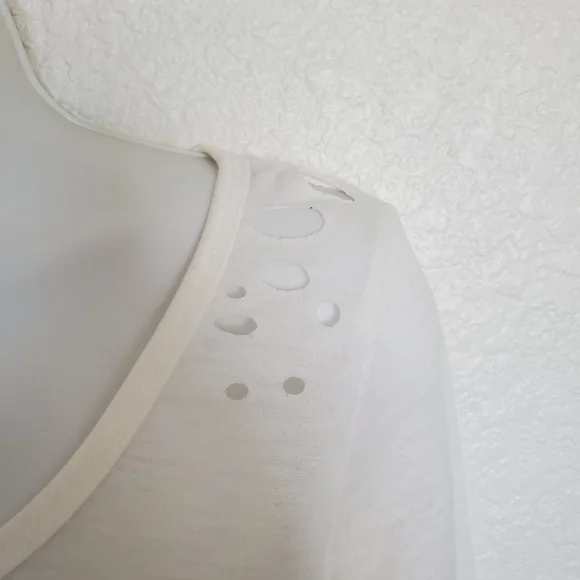 Skull Shirt Streetwear Grunge Punk Rock Artsy Quotes Unique Cream Women (XS-S) - Picture 13 of 16